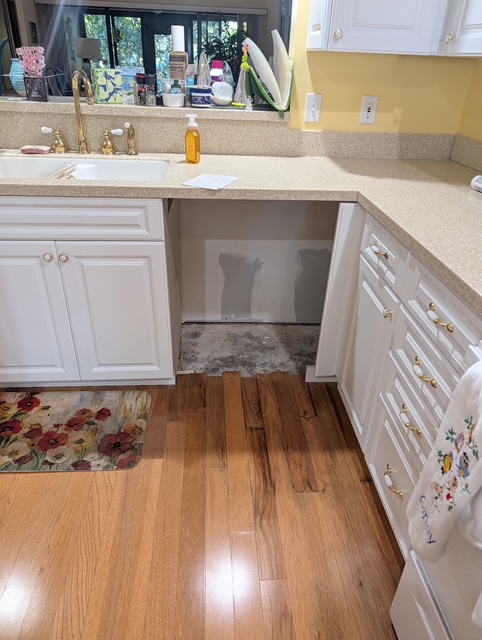 Residential Water Damage Restoration and Kitchen Rebuild in Stuart, FL